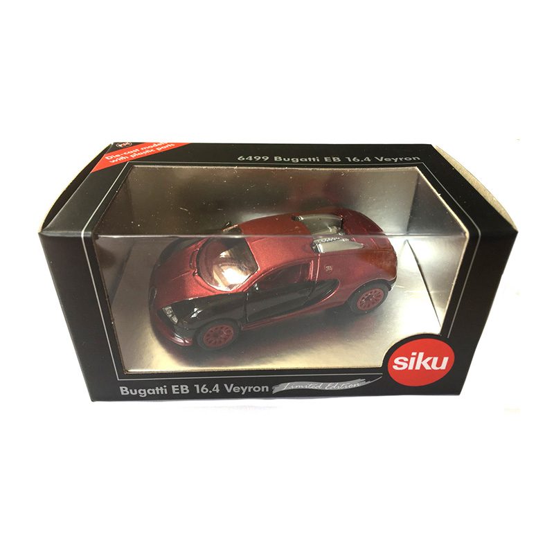 SIKU Bugatti Veyron EB 16.4 Veyron - Black & Red 1:64 Scale Die Cast