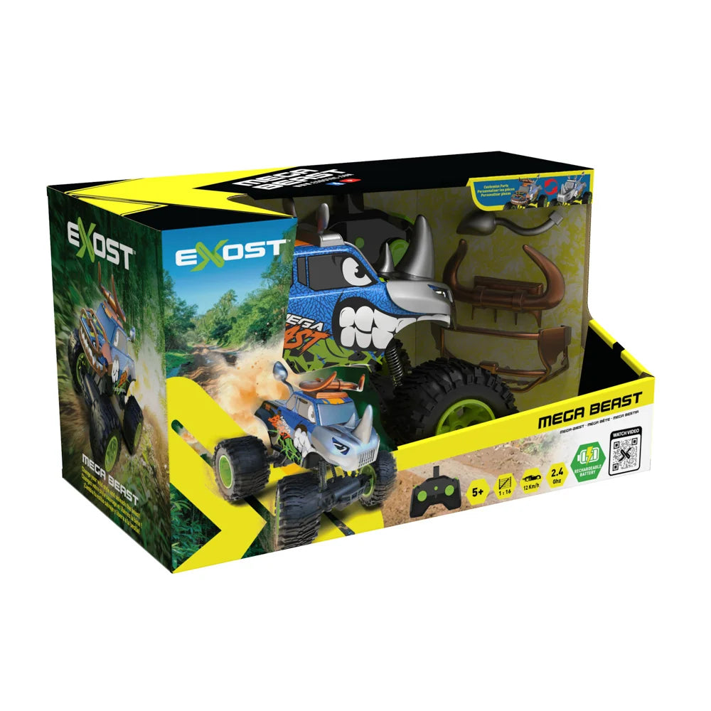 Exost Mega Beast Remote Control Customisable Monster Truck