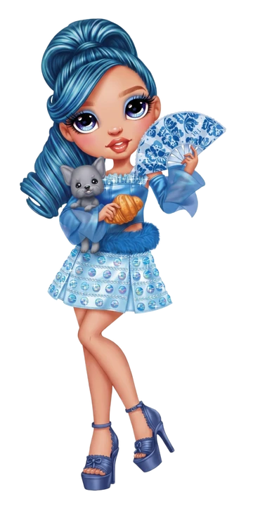 Rainbow High Pretty in Paris Doll - Skyler Bradshaw