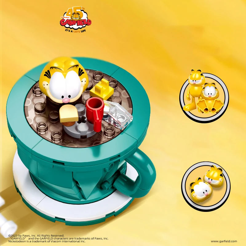 Sluban Garfield - Cup Construction Set