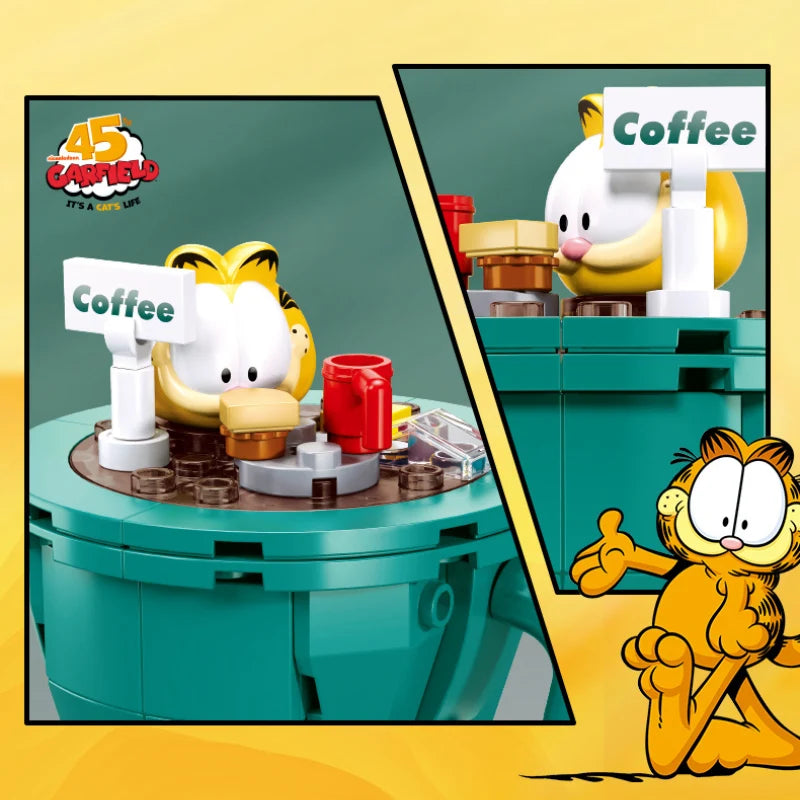 Sluban Garfield - Cup Construction Set