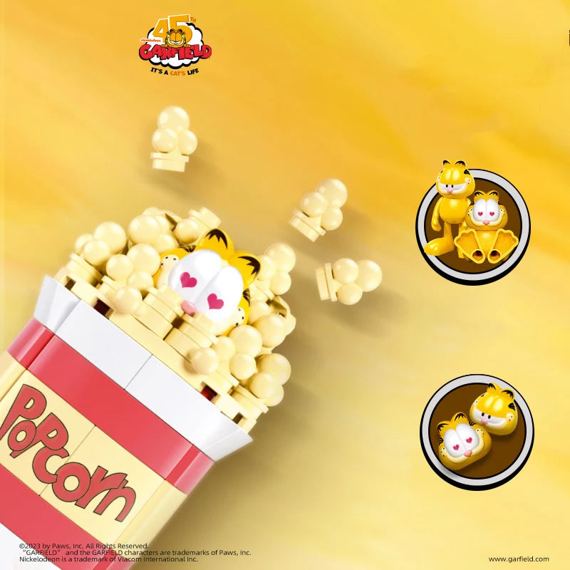 Sluban Garfield - Popcorn Construction Set