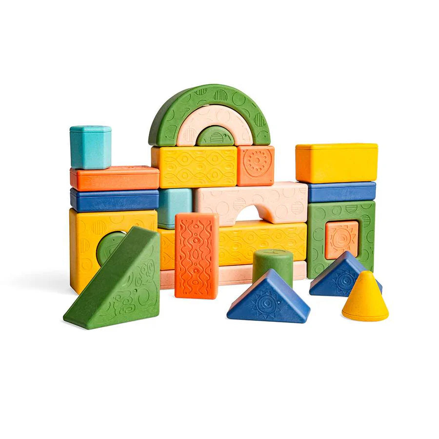 Rattle & Stack Blocks Deluxe 24 Pack