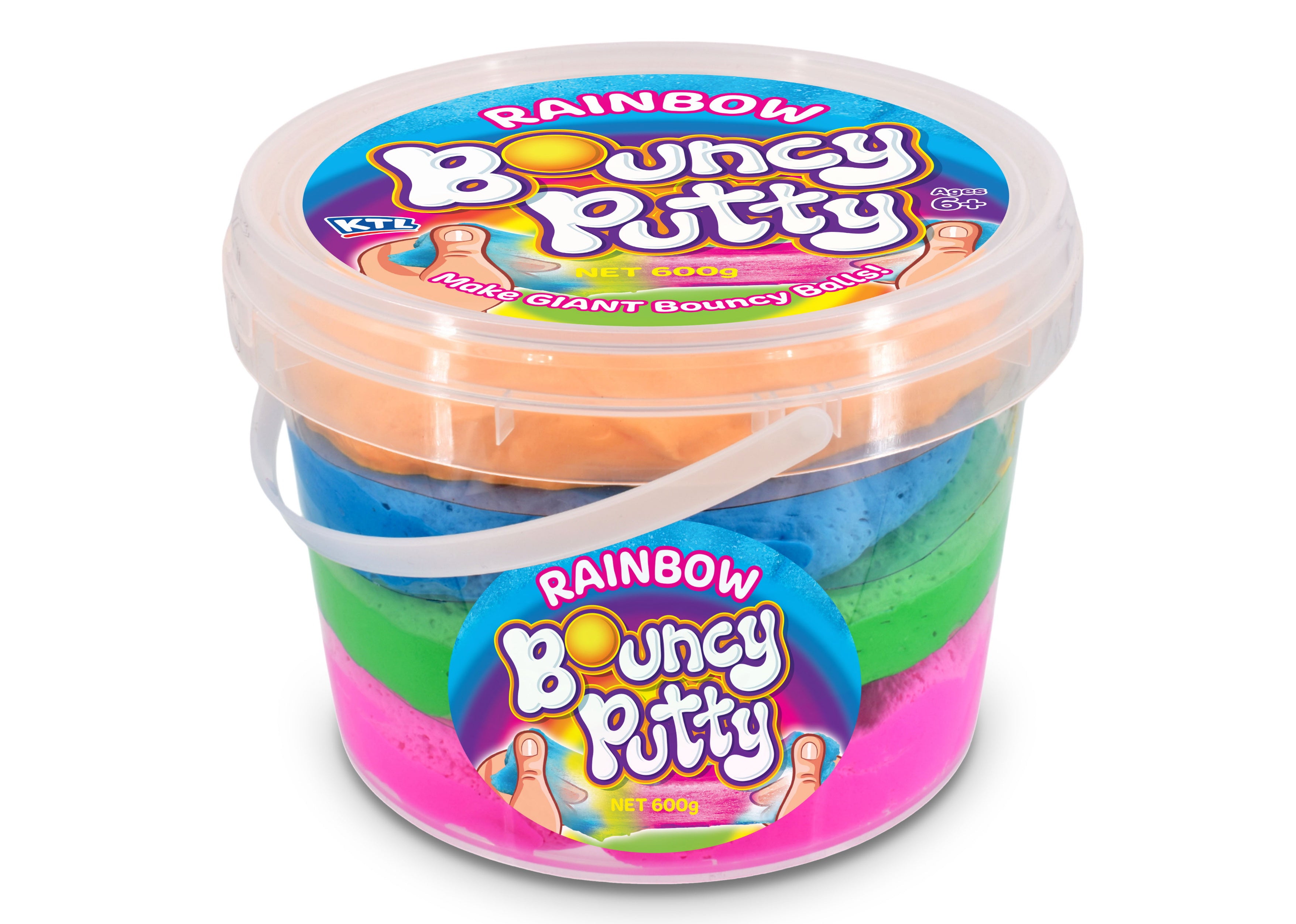 Rainbow Bounce Putty