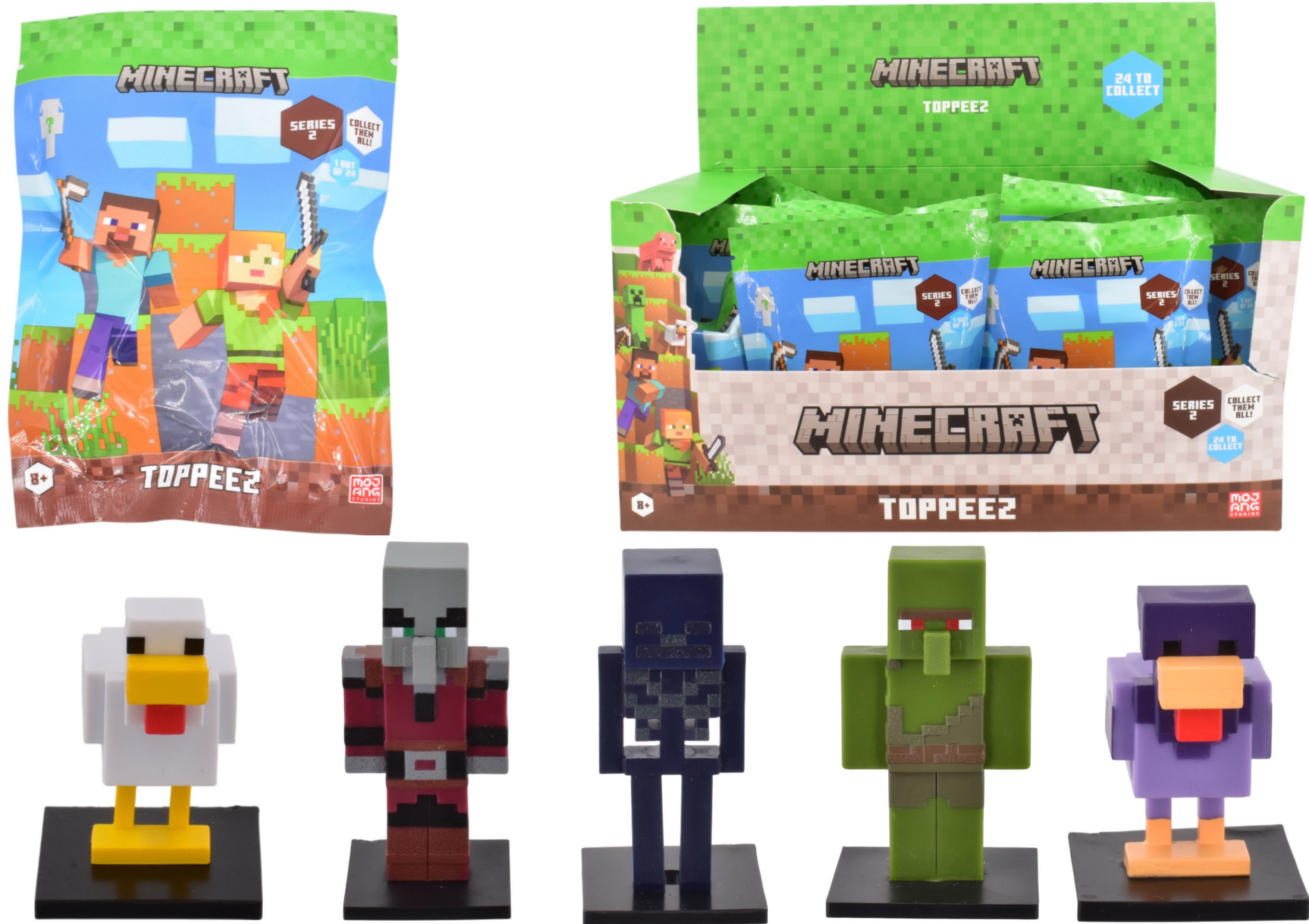 Minecraft 3D Toppeez in Foil Bag