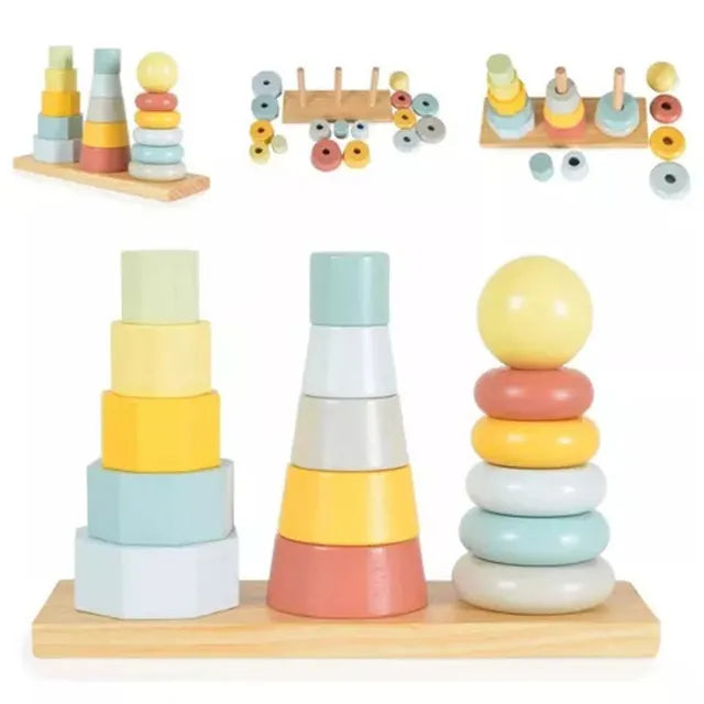 Wooden Shape Tower