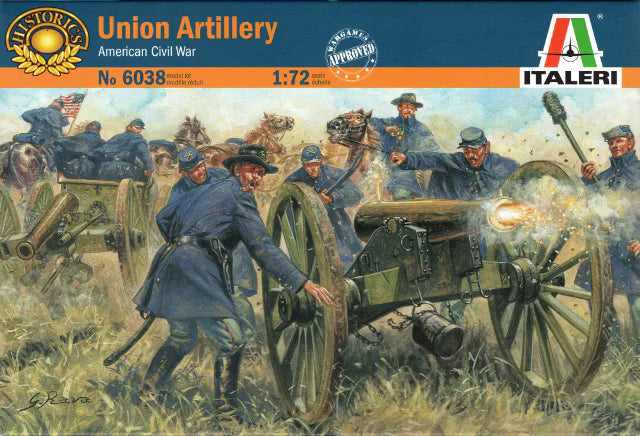 Italeri US Union Artillery 1863 1:72 Scale Soldier