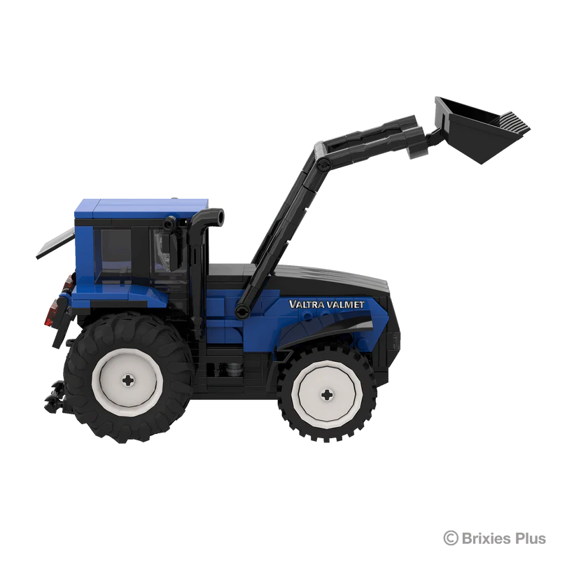 BRIXIES Plus Valtra Valmet 8400 with Frontlader	277 Piece Construction Set
