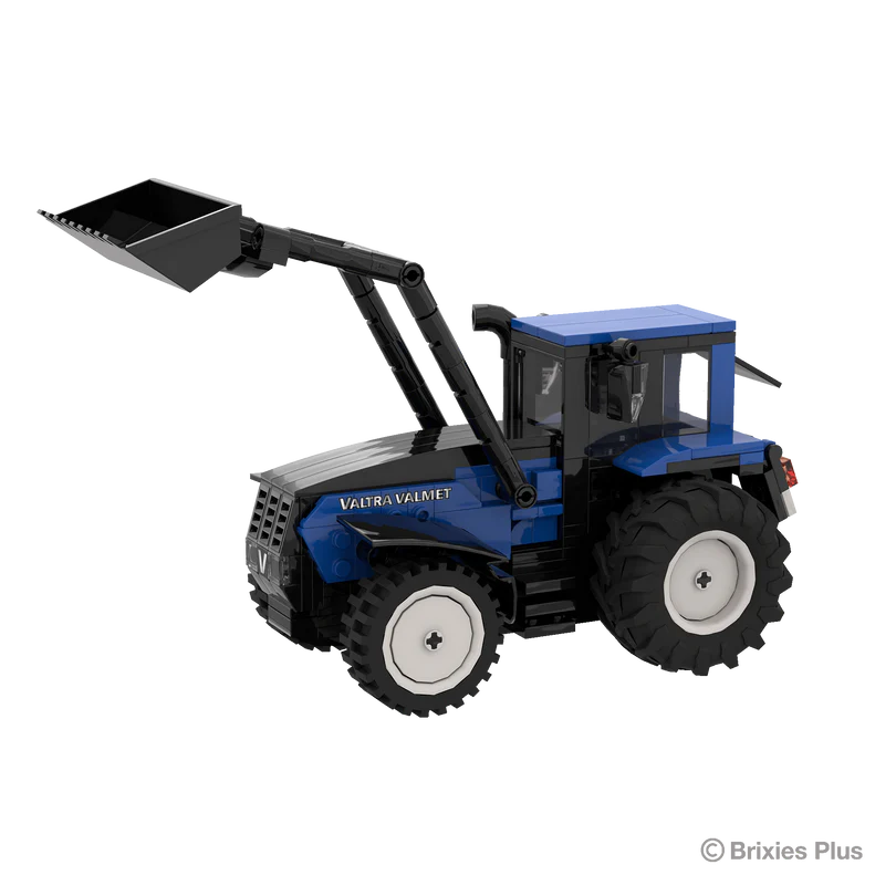 BRIXIES Plus Valtra Valmet 8400 with Frontlader	277 Piece Construction Set