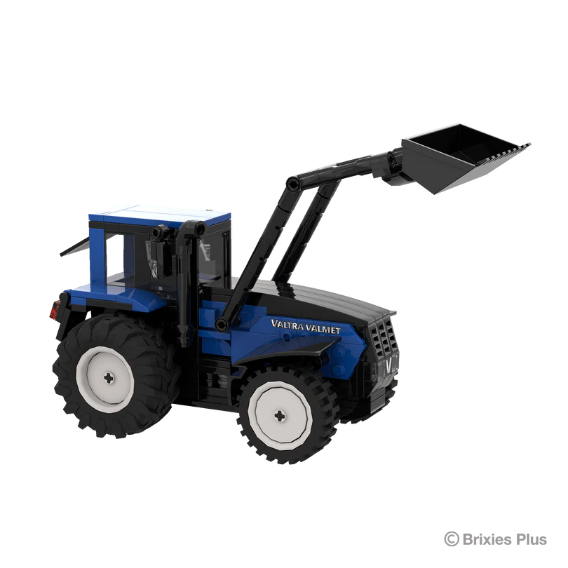 BRIXIES Plus Valtra Valmet 8400 with Frontlader	277 Piece Construction Set