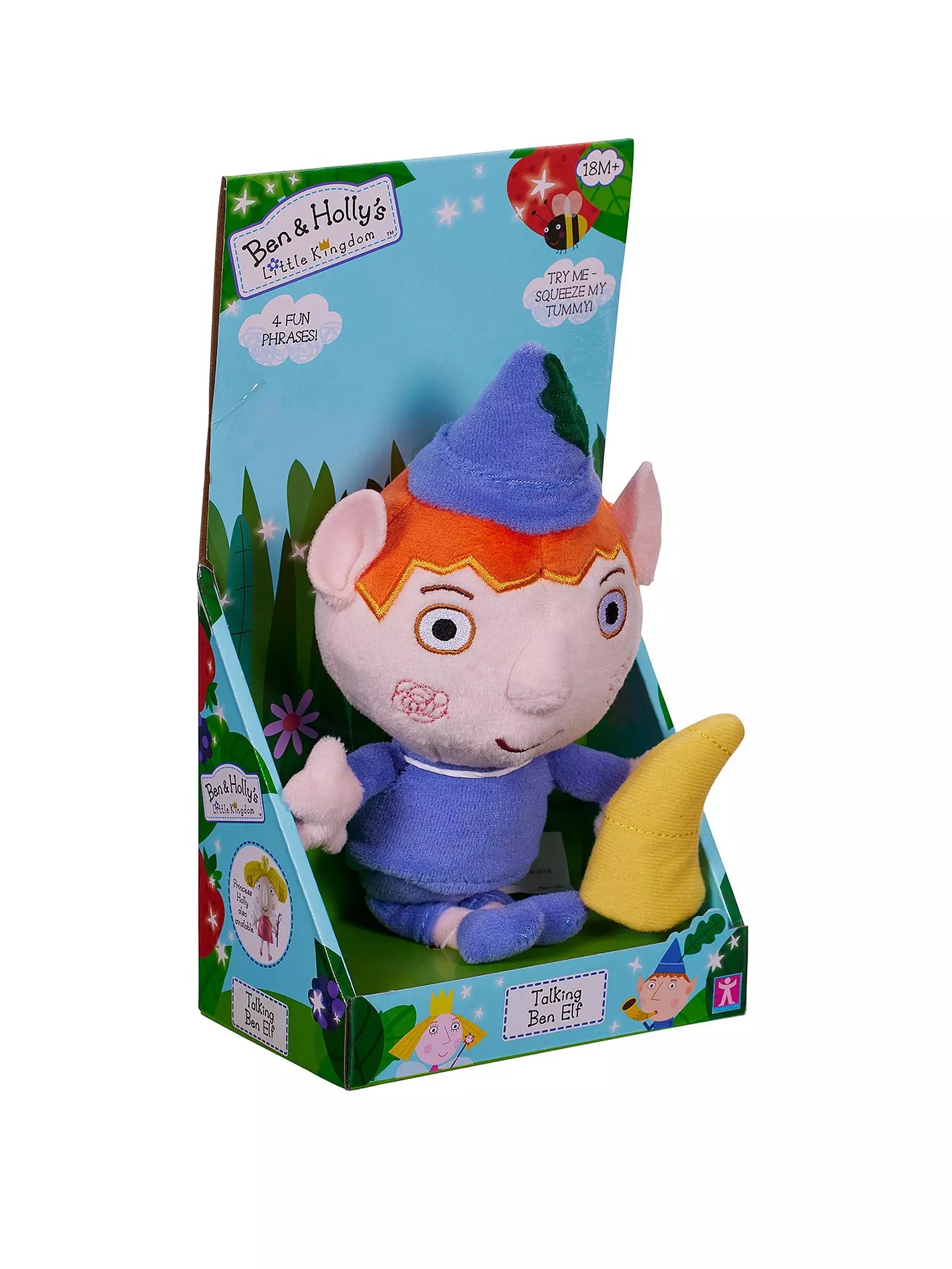 Ben & Holly Talking Ben Elf Plush