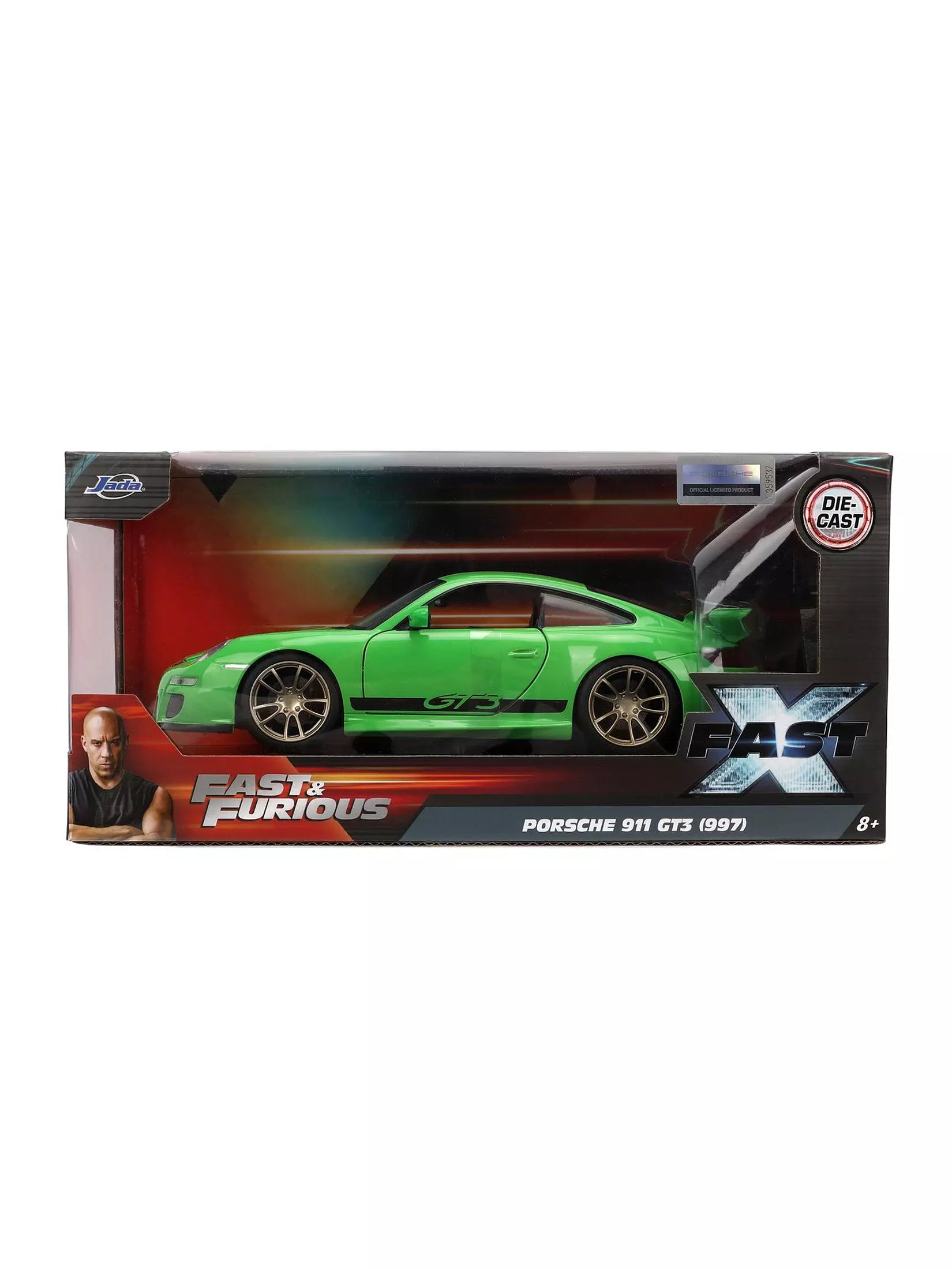 Fast & Furious Porsche 911 GT3 (997) 1:24 Scale