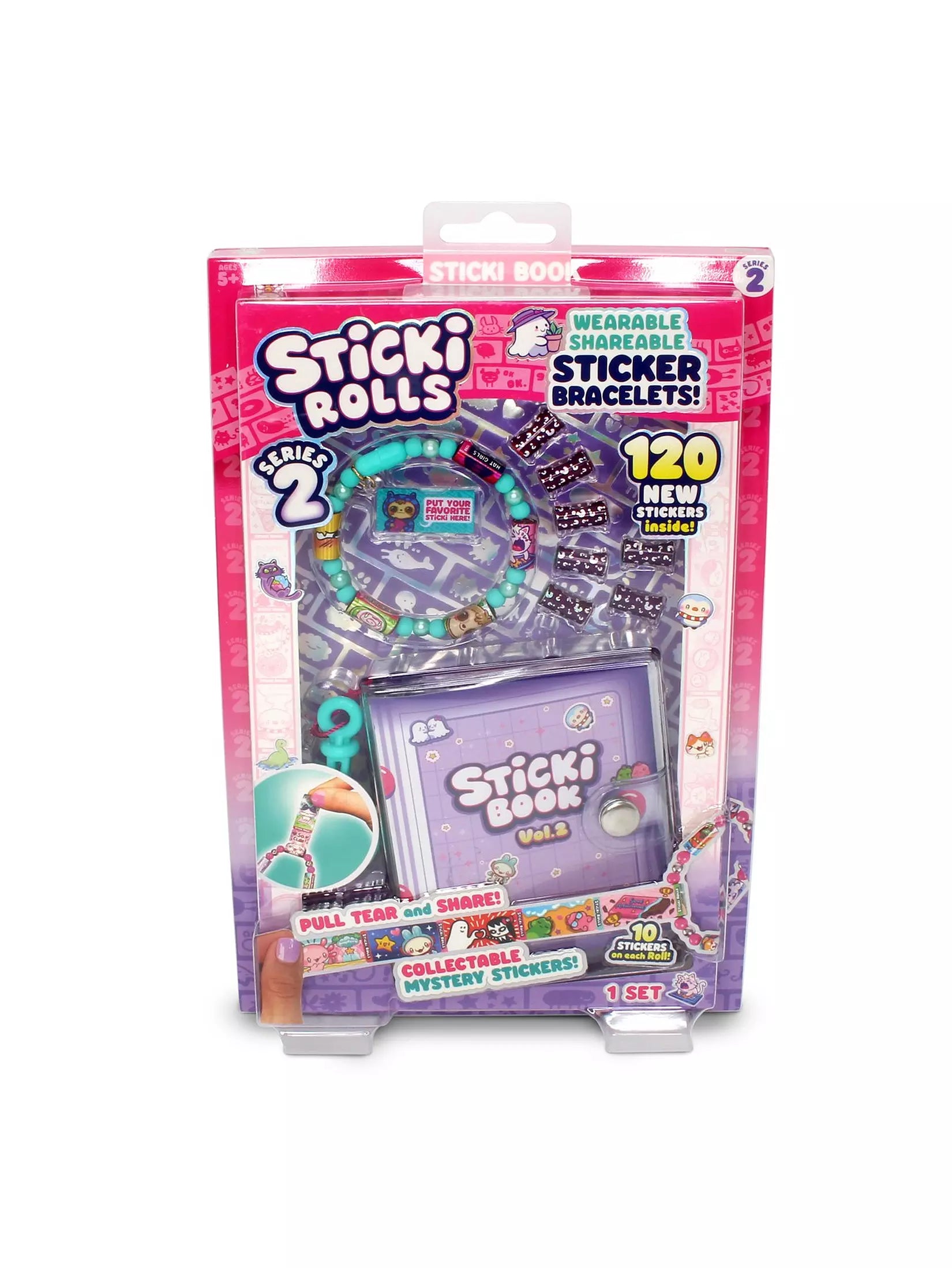Sticki Rolls Sticki Book Pack S2