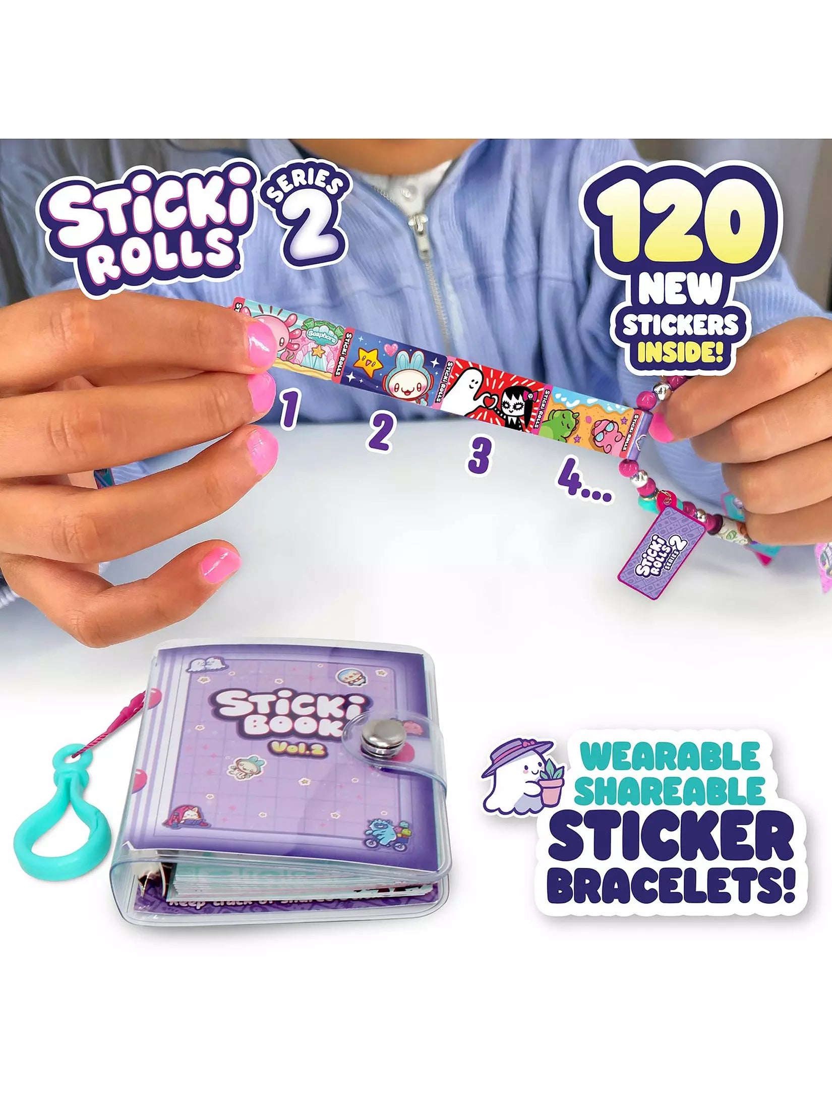 Sticki Rolls Sticki Book Pack S2