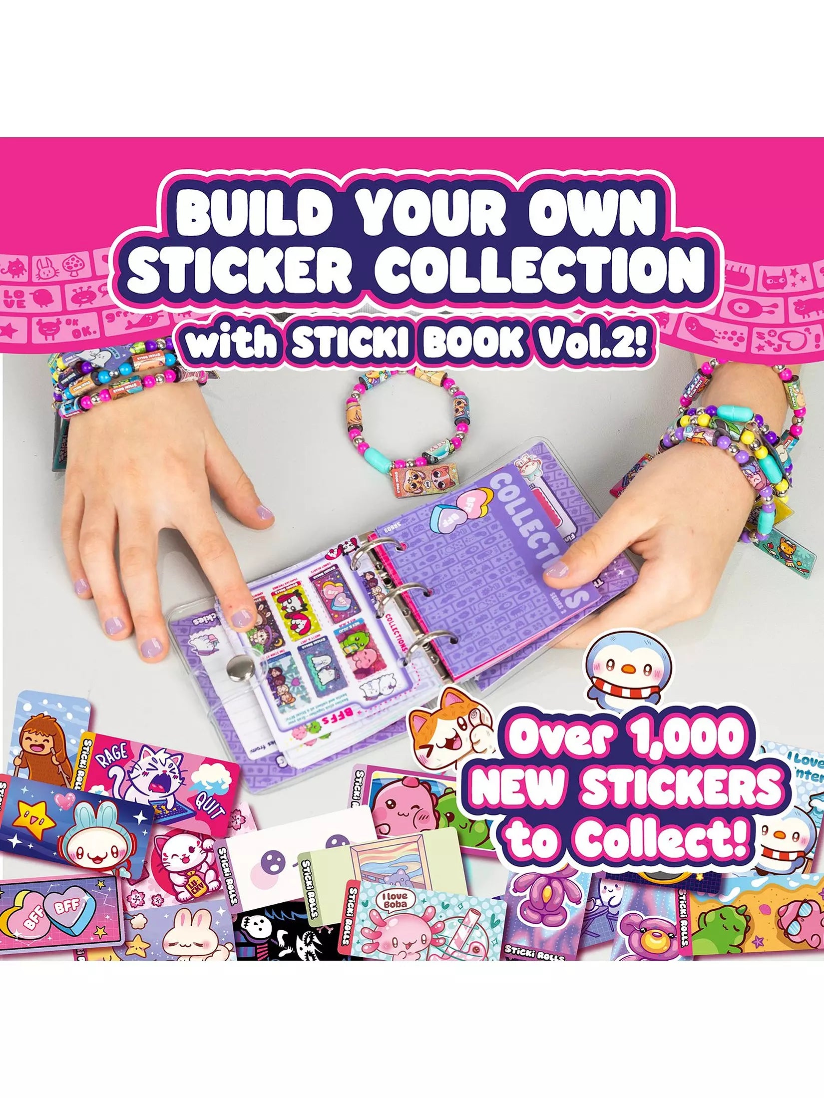Sticki Rolls Sticki Book Pack S2