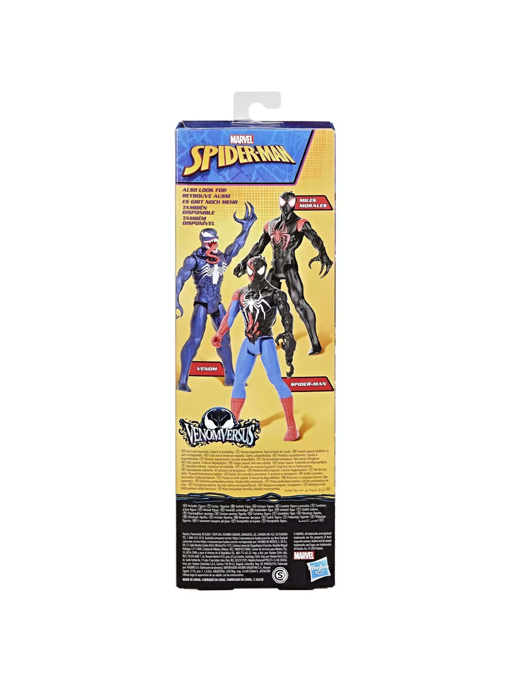 Spiderman Venomversus Titan Figure Miles Morales