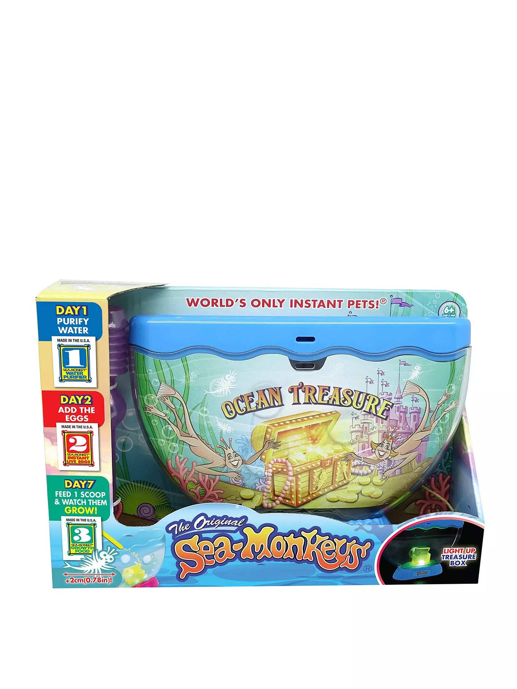 Sea Monkeys Ocean Treasure Tank with Light
