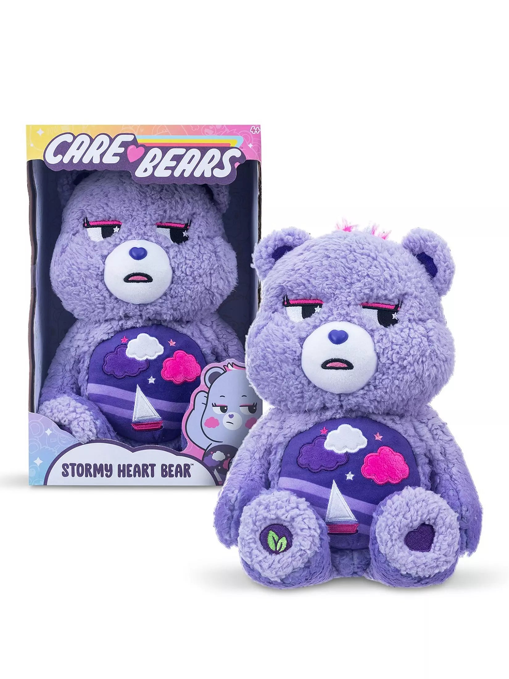 Care Bears Cozy Collection - Stormy Heart Bear 35cm Plush