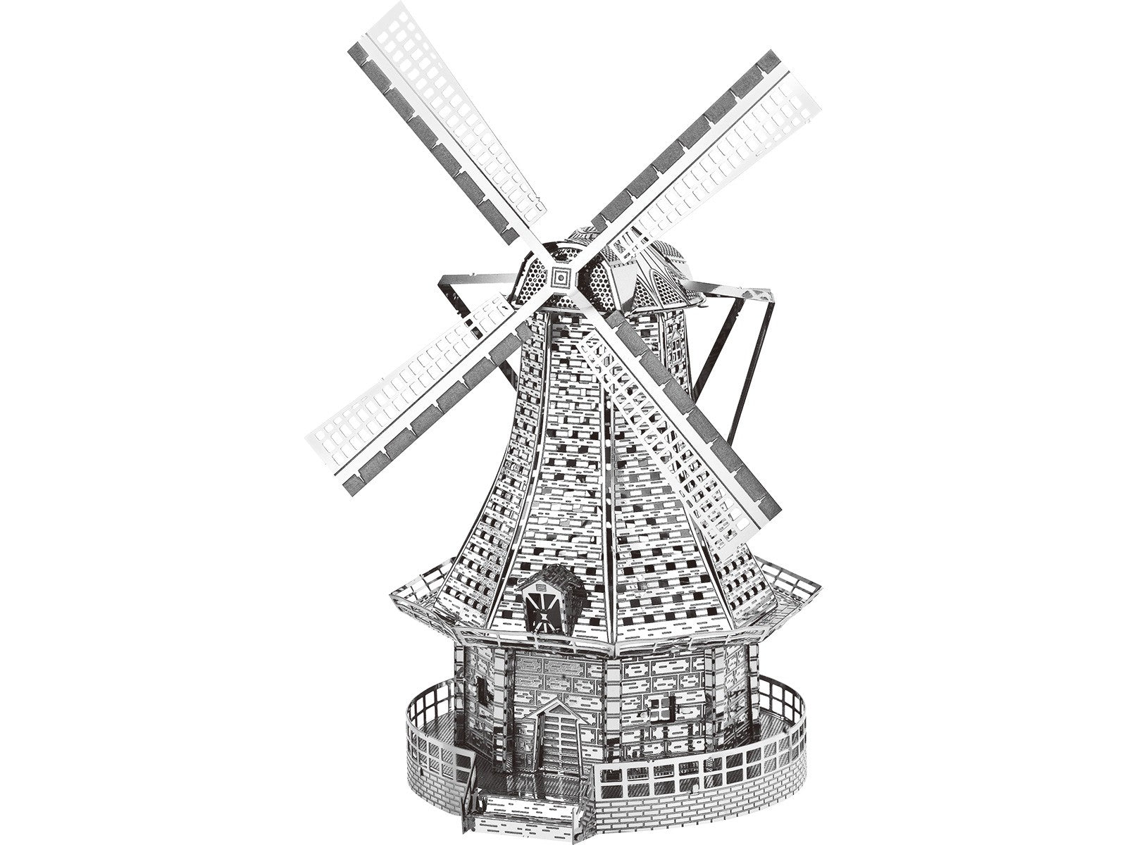 Metal World Windmill 1:200 3D Metal Kit