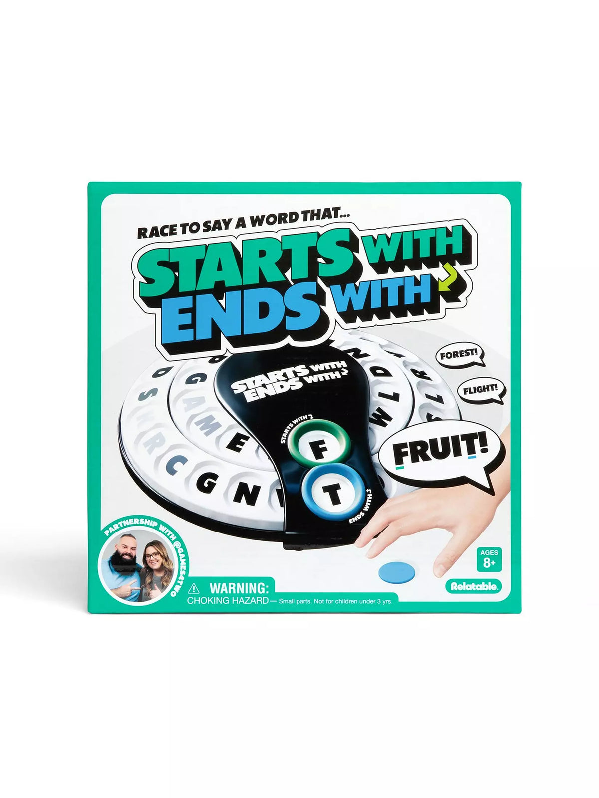 Starts With Ends With Game