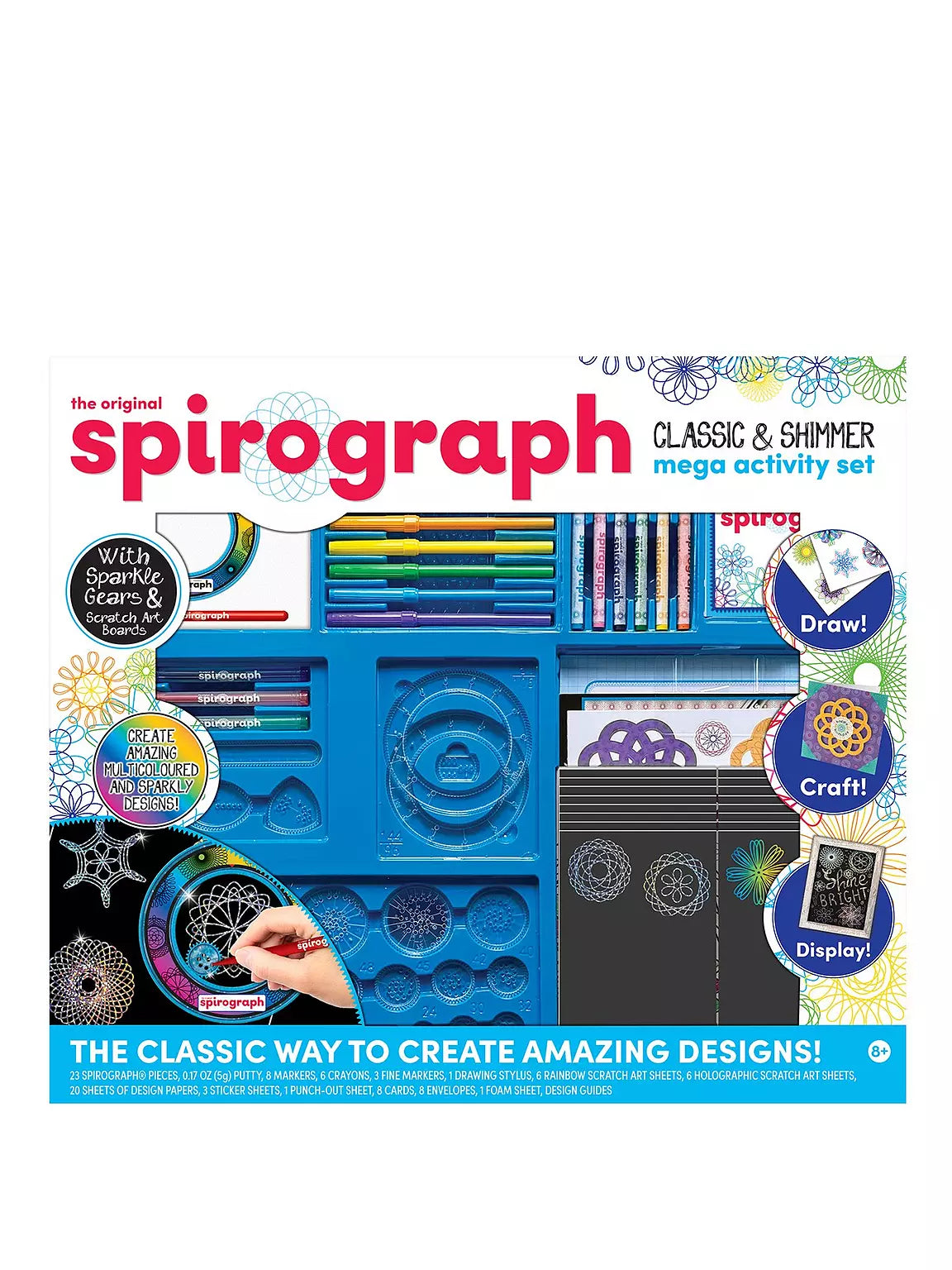 Spirograph Classic & Shimmer Mega Set