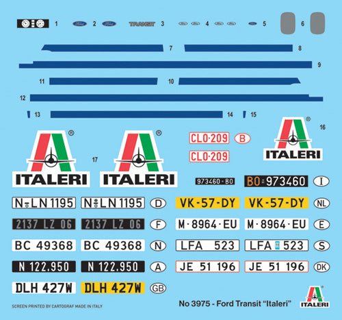 Italeri Tord Transit Van