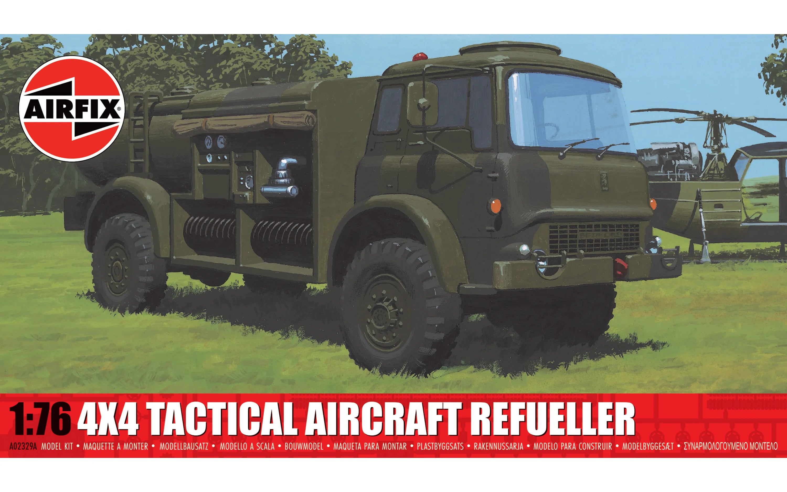 Airfix 4x4 Tactical Aircraft Refueller