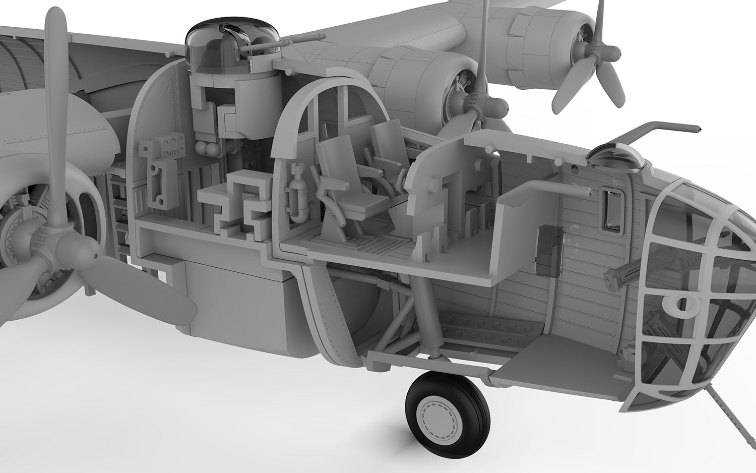 Airfix Consolidated B-24D Liberator 1:72 Scale Kit