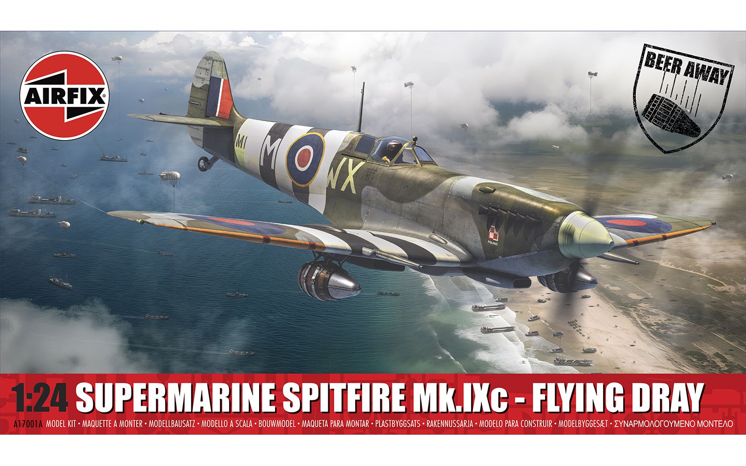 Airfix Submarine Spitfire Mk IXC