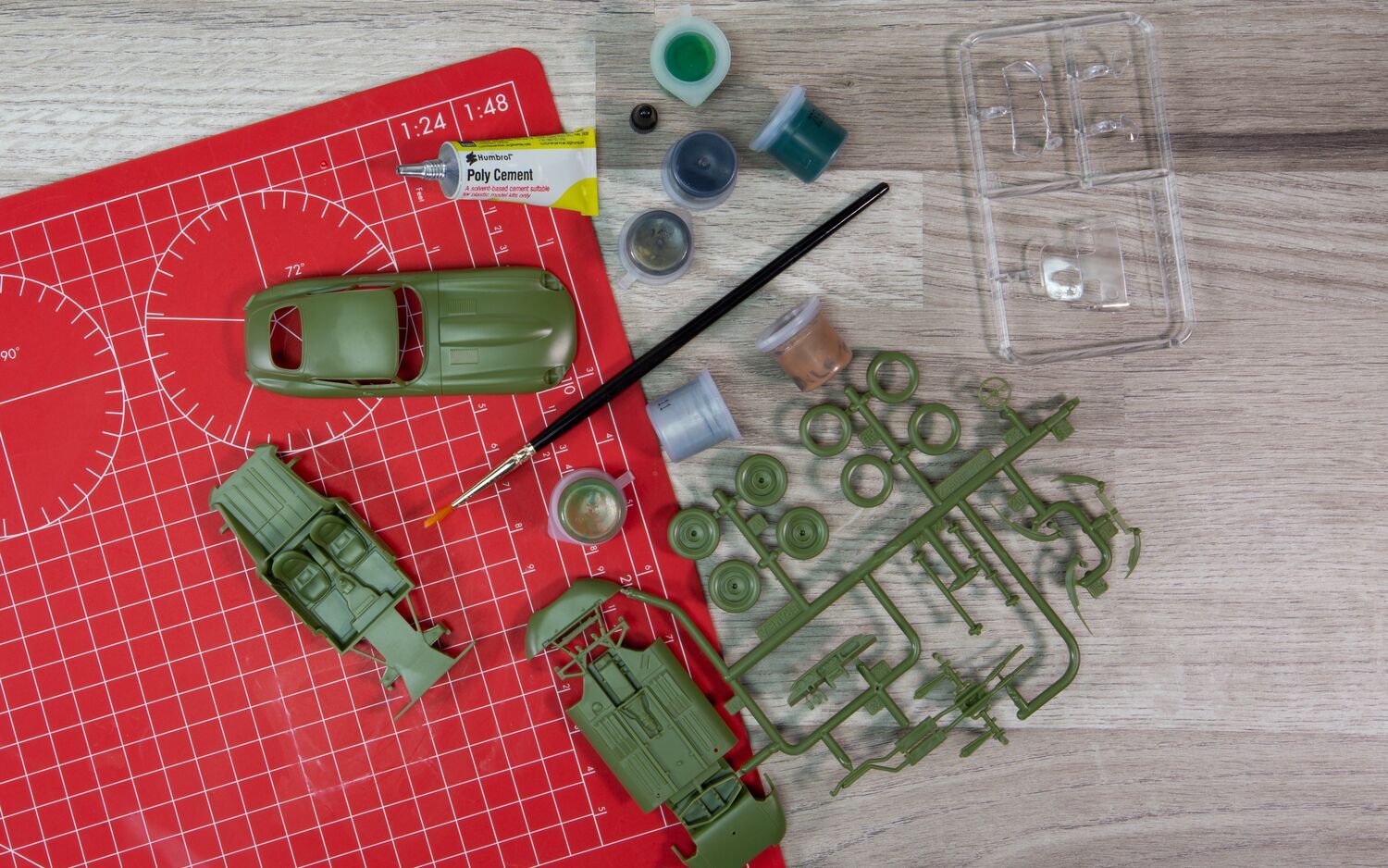 Airfix Jaguar E-Type Starter Set
