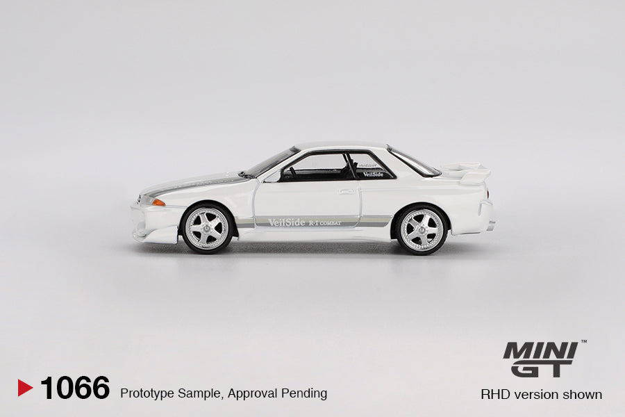 Mini GT Nissan Skyline GT-R (R32) Veilside Combat C-I (White) 1:64 Die Cast