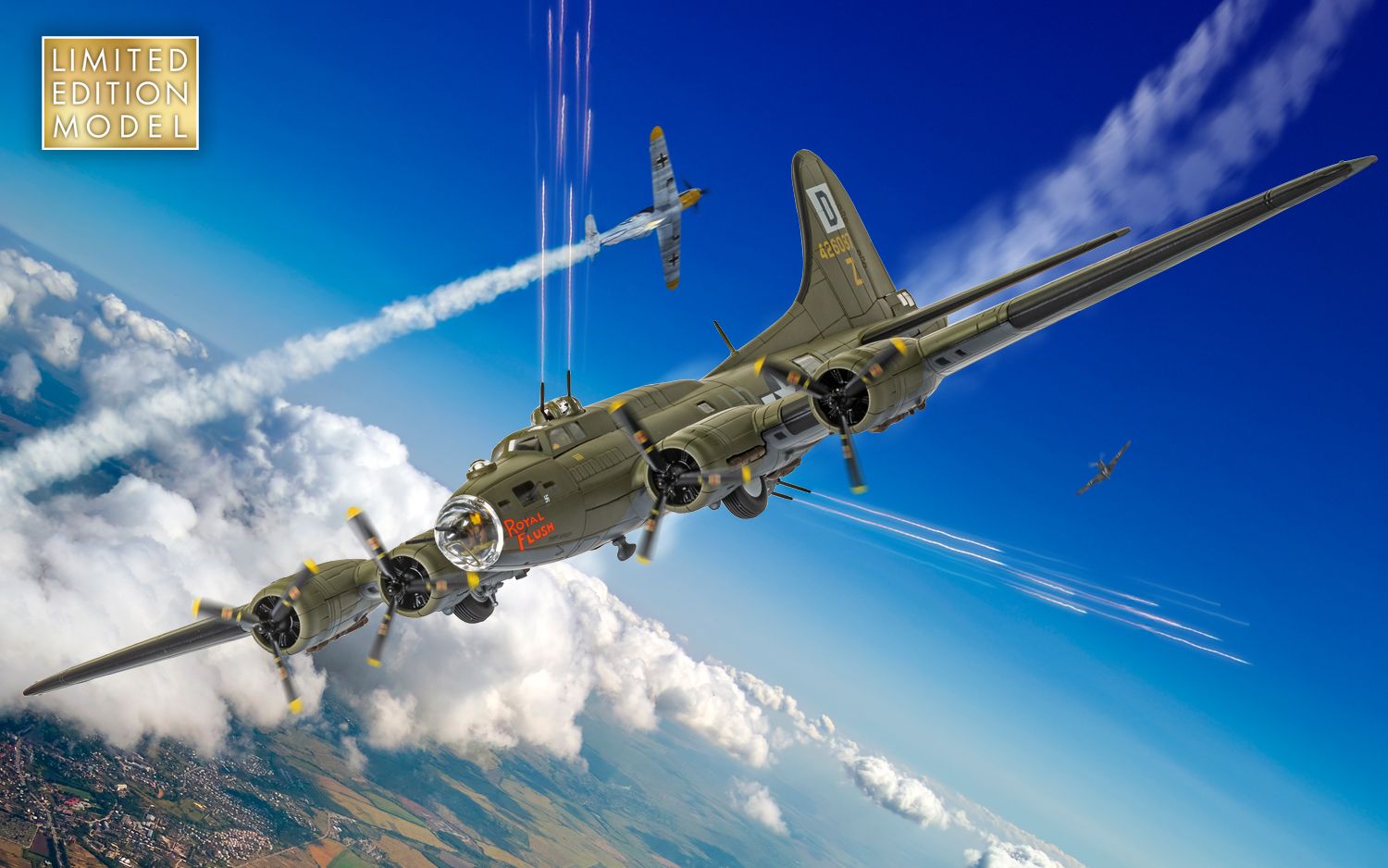 Corgi B-17F 45-VE Flying Fortress