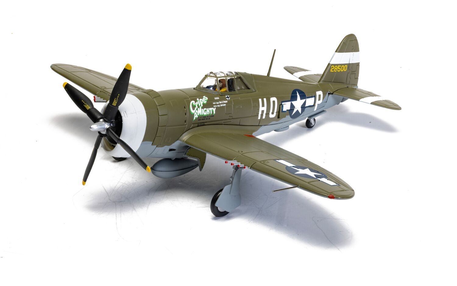 Corgi Republic P-47D Thunderbolt - 42-8500/HO-P - ‘Cripes A’ MIGHTY’