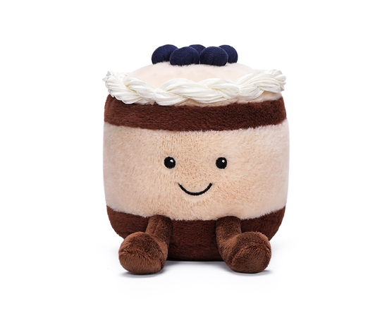 Blueberry Cake 18cm Soft Toy