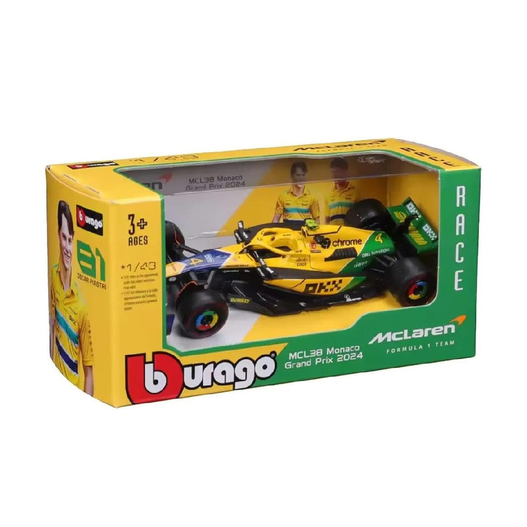 Bburago F1 1:43 F1 Mclaren MCL38 Lando Norris