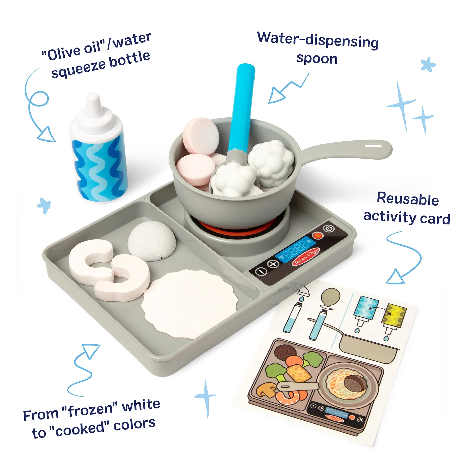 Melissa & Doug Playset SimmernStir Stove Top