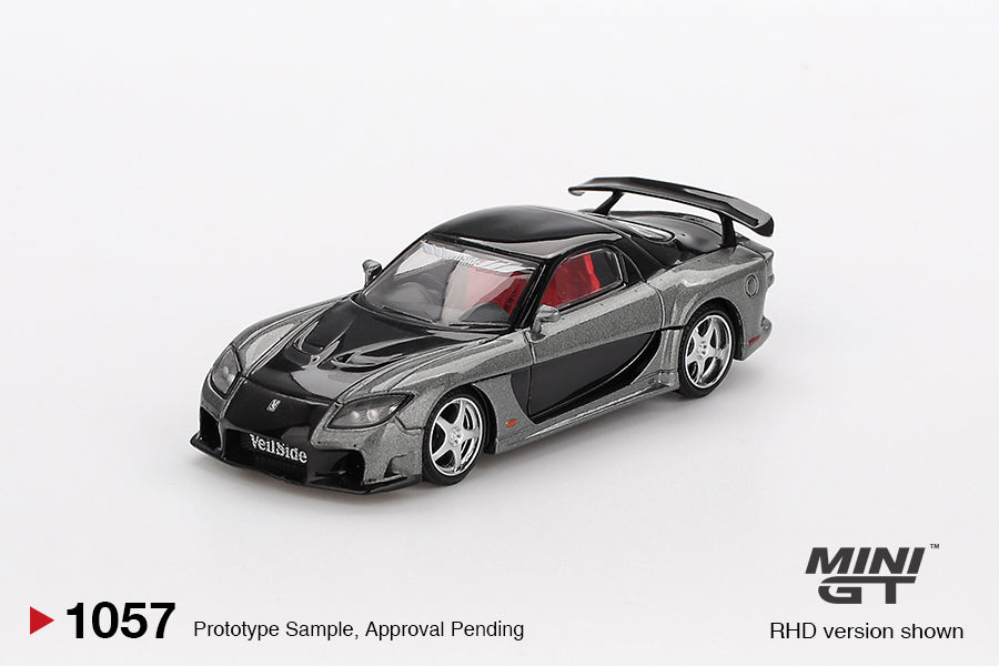 Mini GT Mazda RX-7 VeilSide Fortune Grey 1:64 Scale