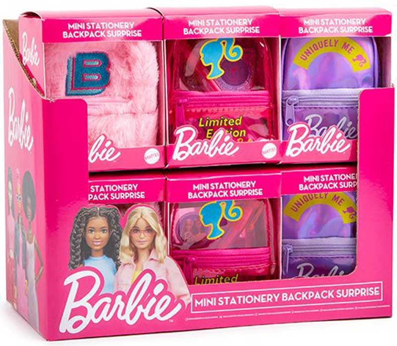 Barbie Mini Stationary Backpack Surprise