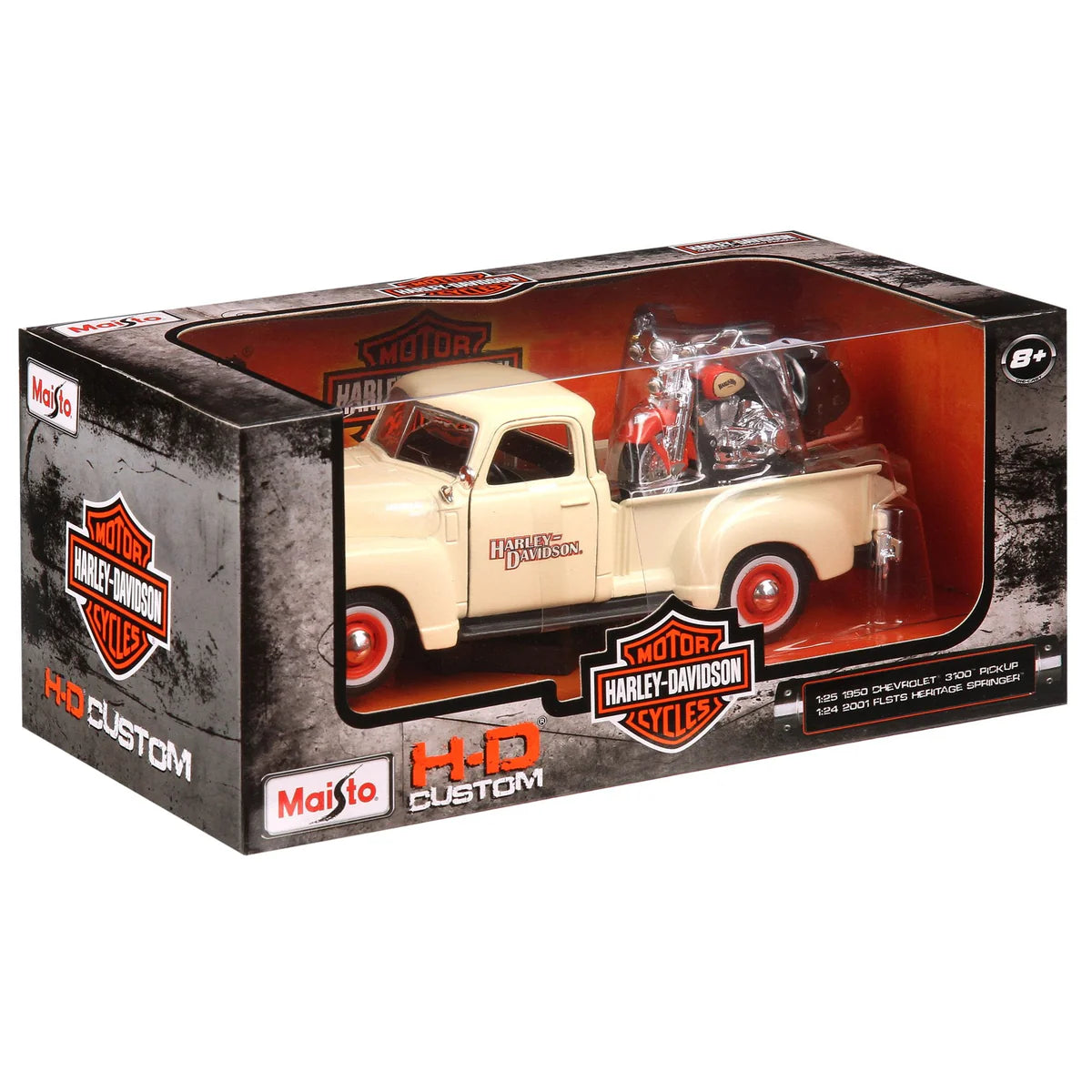 Maisto Harley Davidson Chevrolet 3100 H-D Custom Pick Up 1:24 Scale Die Cast