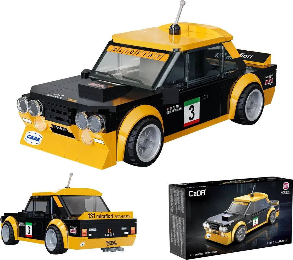 Cada Fiat 131 Abarth 254 Piece Construction Kit