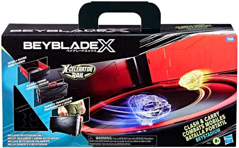 Beyblade X Clash & Carry Beystadium Battle Arena