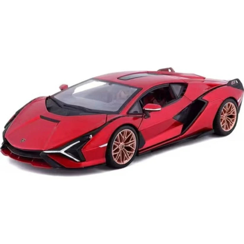 Bburago Lamborghini Sian FKP 37 1:24 Scale Red
