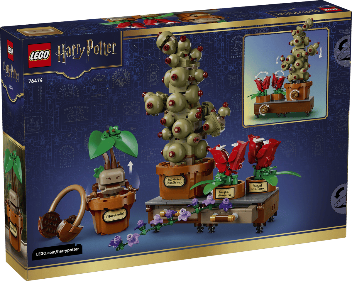 Lego 76474 Hogwarts Herbology Plants