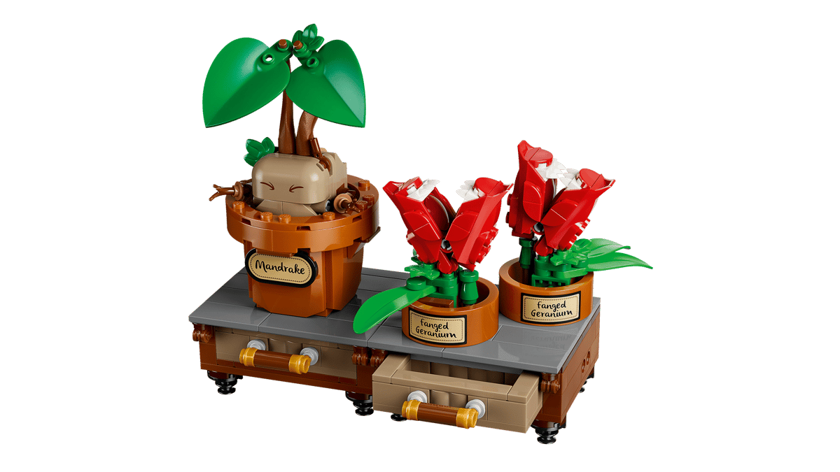 Lego 76474 Hogwarts Herbology Plants