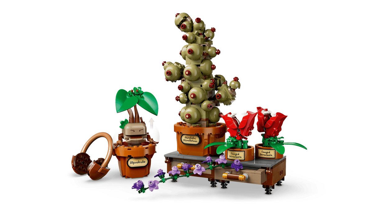 Lego 76474 Hogwarts Herbology Plants
