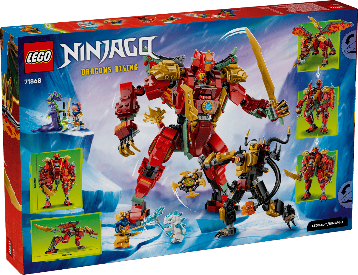 Lego 71868 Wyldfyres Transforming Dragon Mech
