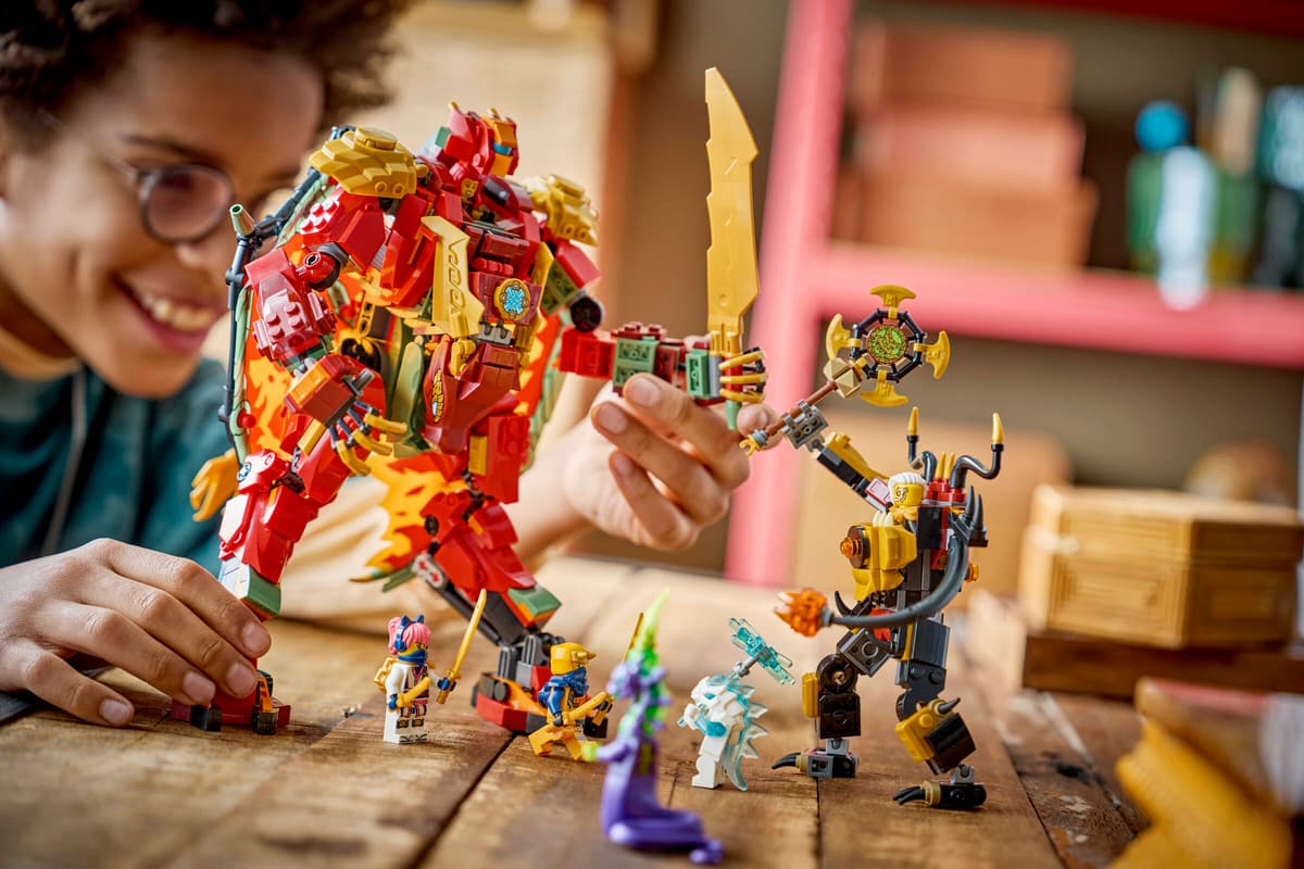 Lego 71868 Wyldfyres Transforming Dragon Mech