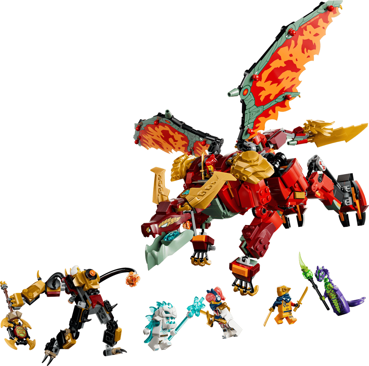 Lego 71868 Wyldfyres Transforming Dragon Mech