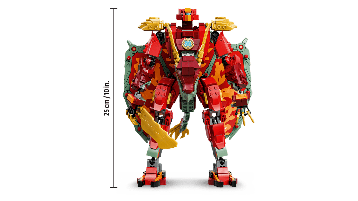 Lego 71868 Wyldfyres Transforming Dragon Mech