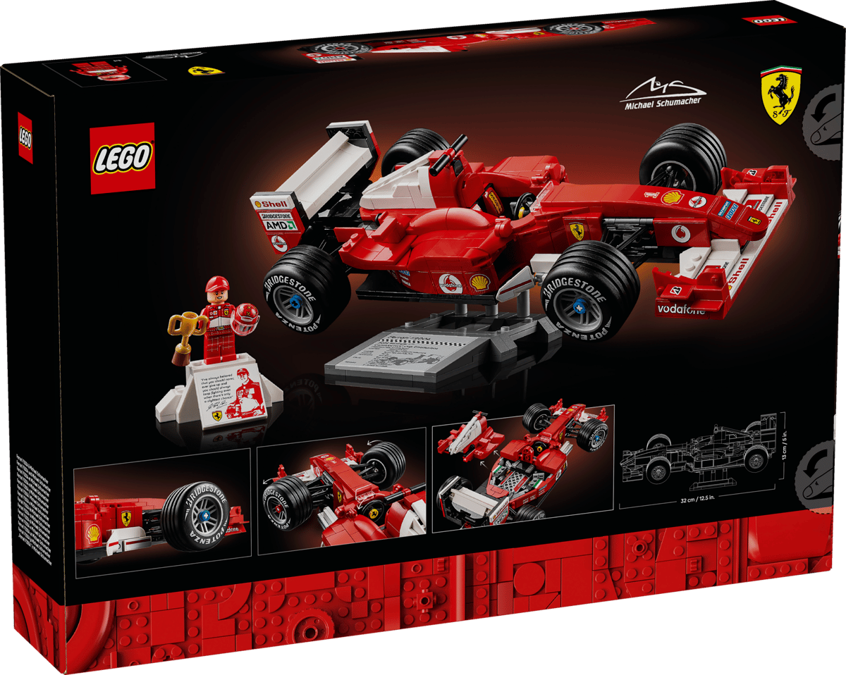 Lego 11375 Ferrari F2004 & Michael Schumacher